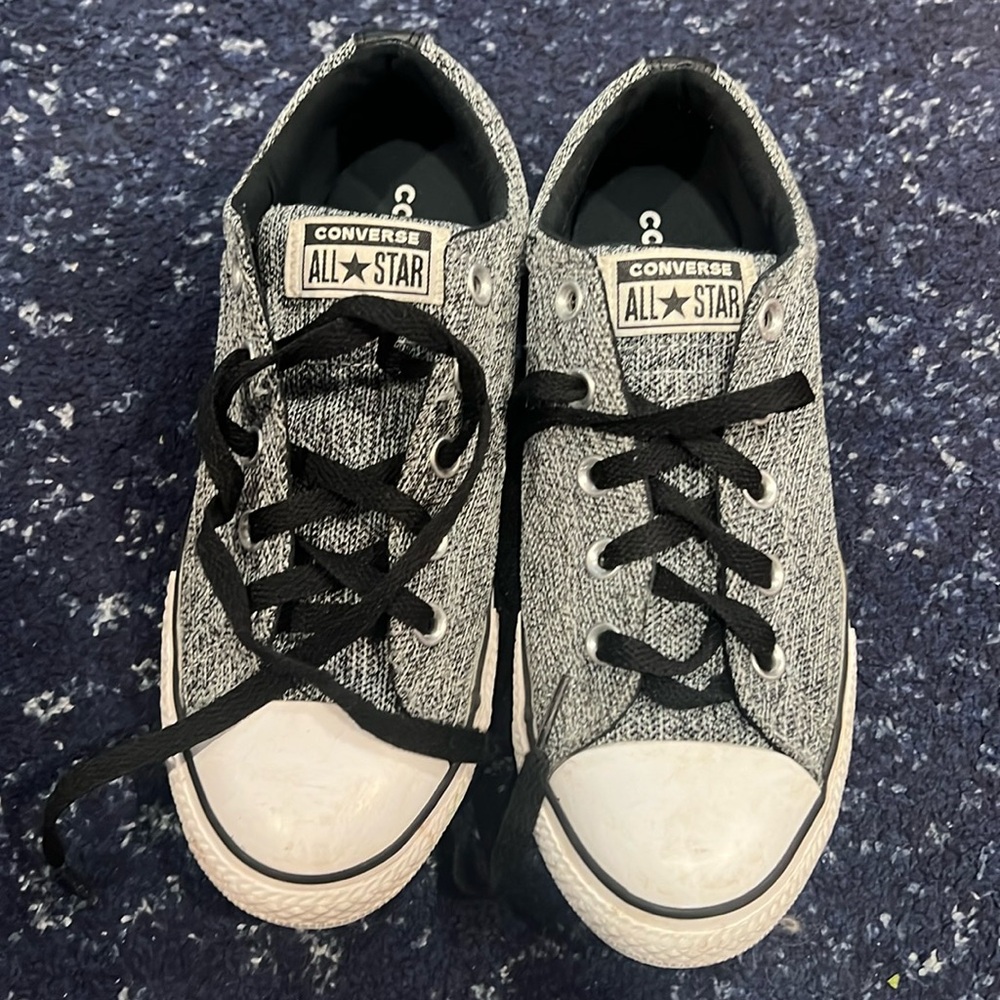 Converse All Star Shoes Low Top Junior SZ 4 6Y Multicolor 662337F